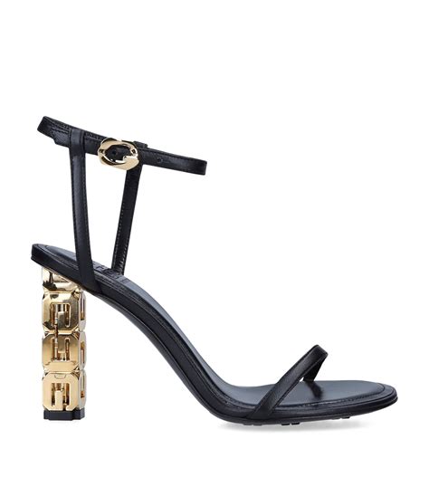 givenchy cuban heel|givenchy heeled sandals.